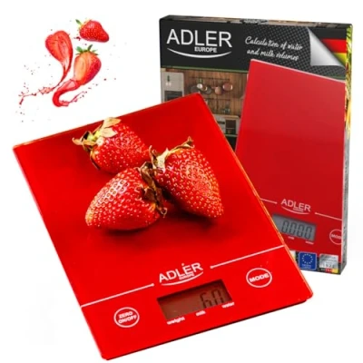 Bild av Adler Köksvåg AD 3138 Red