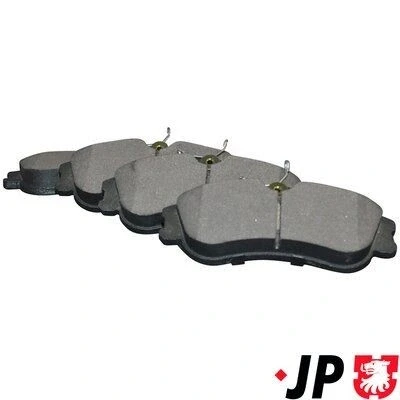 Bild av JP GROUP 4163601710 Jeu de plaquettes frein Essieu avant contact signal d&#039;usure exclu PEUGEOT: 206 3/5 portes, 207 SW