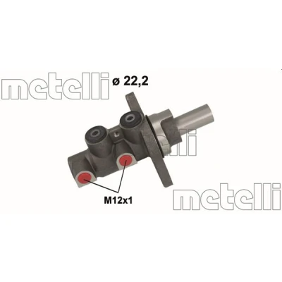Bild av Huvudbromscylinder METELLI 05 1152