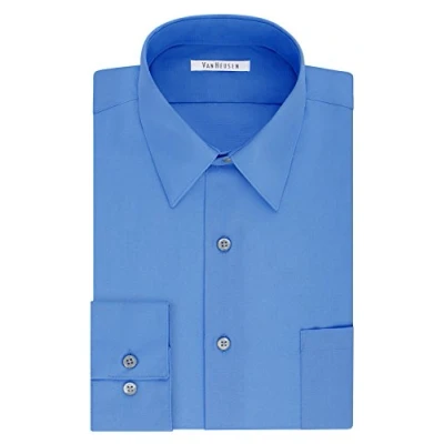 Bild av Van Heusen herr stor klänning skjorta hög passform poplin