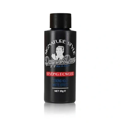 Bild av Dapper Dan Signature Style Styling Powder, lättapplicerat hår textureringspulver för män, ger en stark matt hållning, förtjockning och voluminös finish, parfymfri, 20 g