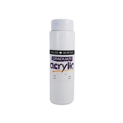 Bild av DALER ROWNEY Akrylfärg 500 ml vit