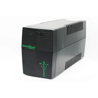 Bild av Master Power, UPS, UPS 650 VA, konstant utgångsspänning 360 W, 2 Schuko pluggar