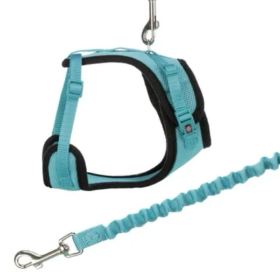 Bild av Trixie Mesh Y Harness with Lead 39 60 cm/10 mm assorted colours