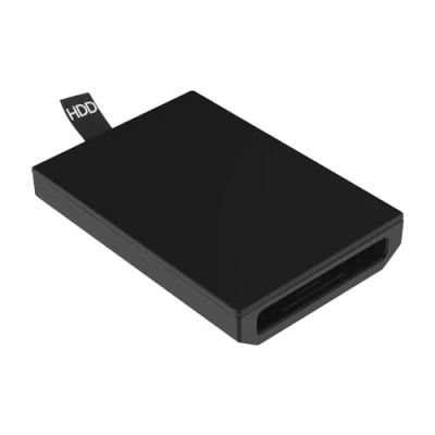 Bild av Skapa idé Hårddiskskydd ersättningshölje fodral skal intern hårddisk kompatibel med Xbox 360 slim svart plast