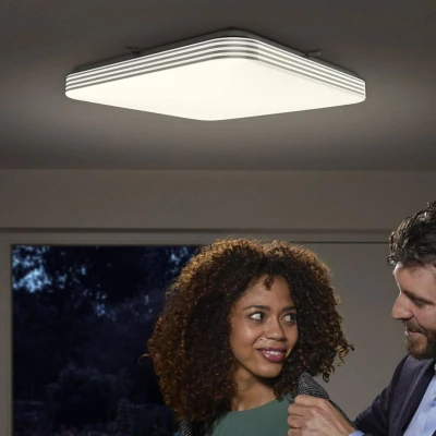 Bild av Ledvance Orbis Sensor LED taklampa kantig 43 cm