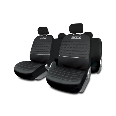 Bild av SPARCO LAZIO SPC1042SV Couverture de siège gris/noir Polyester avant et arrière