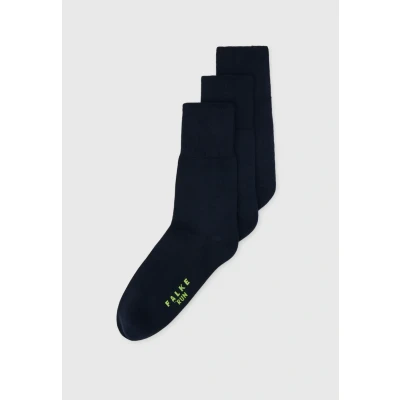 Bild av Falke RUN 3PACK Unisex Anatomical Plush SOLE Strumpor, Storlek: 39 41, Marine