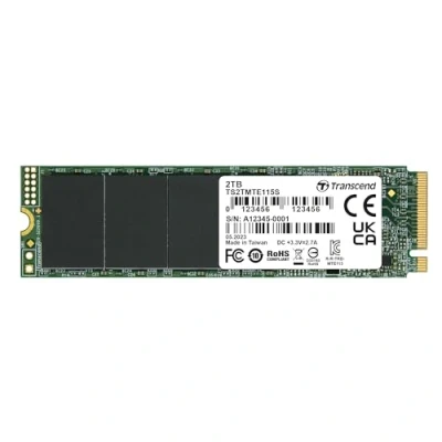 Bild av Transcend 115S SSD 2TB PCIe 3.0 M.2 2280