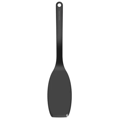 Bild av Fiskars stekspade med tunn och flexibel spets, perfekt för omeletter pannkakor, plast, längd: 32 cm, Functional Form, svart, 1023612