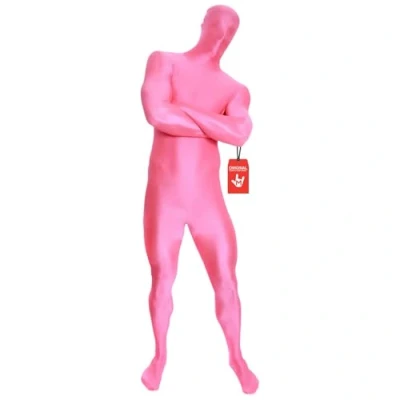 Bild av Morphsuit Helkroppsdräkt Rosa, XL Original Bodysuit För vuxna och barn Super Stretch Kostym perfekt gör det själv festkläder Halloween, cosplay, maskeraddräkt män kvinnor