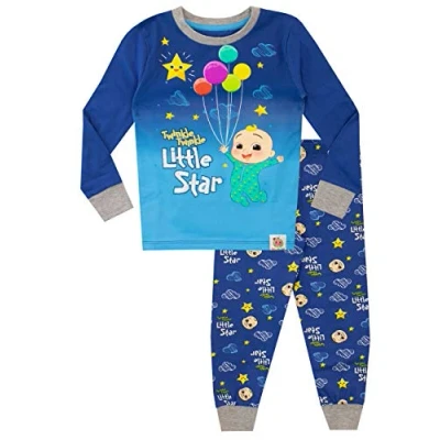 Bild av Cocomelon Pojkar Pyjamas Snuggle Fit Flerfärgad 104