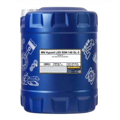 Bild av MANNOL HYPOID LSD MN8105 10 Huile de transmission 85W 140 contenant l&#039;huile minérale