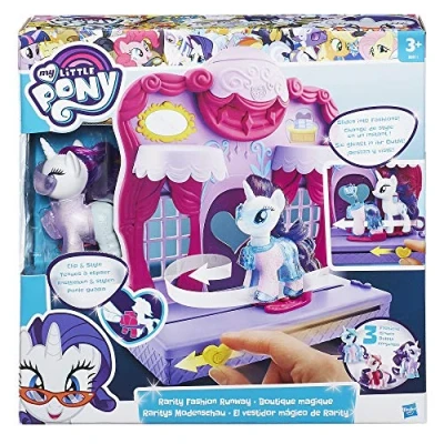 Bild av My Little Pony Hasbro B8811EU4 Raritys modeuppvisning lekset