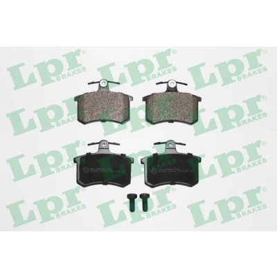 Bild av LPR 05P440 Jeu de plaquettes frein avec vis/boulons AUDI: A4 B5 Berline, Avant, A6 C5 ALFA ROMEO: 164