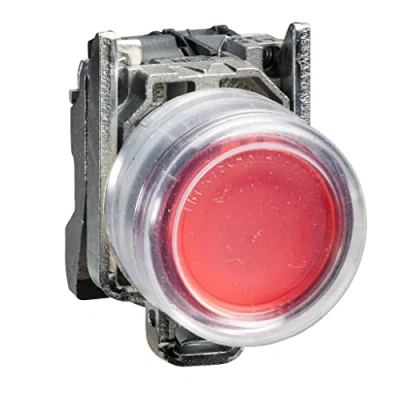 Bild av Schneider Electric Harmony push button complete with spring return in red and t