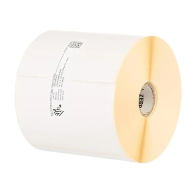 Bild av Zebra 3012883 T Z Perform 1000D Direct Thermal Paper Labels 102 x 178mm Uncoated Permanent Adhesive 25mm Core (12 Pack)