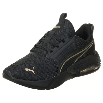 Bild av Puma Xcell NOVA Unisex Träningsskor blackgold, Storlek: 48.5, Black gold Skinnimitation/textil