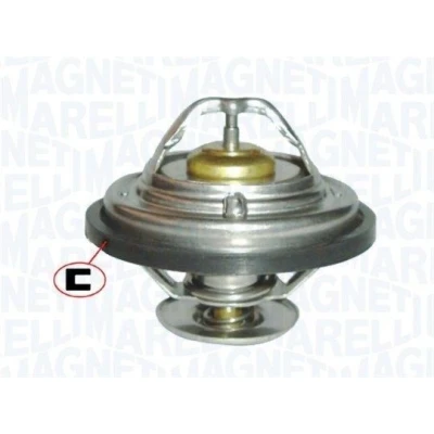 Bild av MAGNETI MARELLI 352317101280 Thermostat d&#039;eau 87 67 avec joint d&#039;étanchéite AUDI: A6 C4 Berline, A4 B6 Avant, B7 Avant