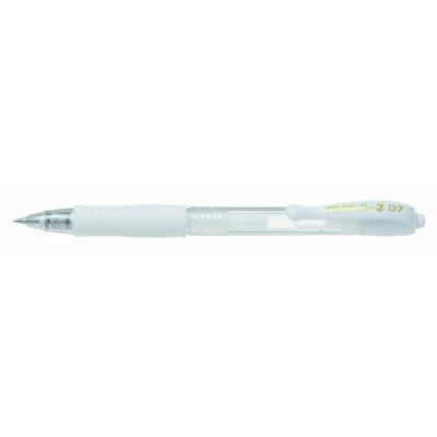 Bild av Pilot G207 infällbar gelrollerball 0,7 mm spets (låda med 12) vit