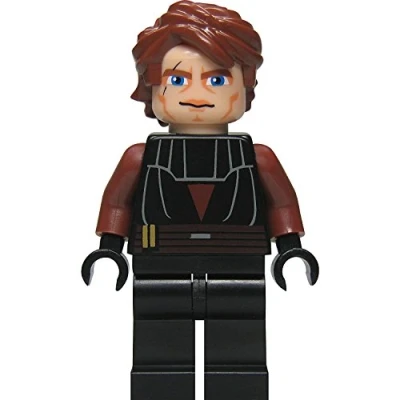 Bild av LEGO Star Wars Figuren av Anakin Skywalker (från Game 7957) med lasersvärd