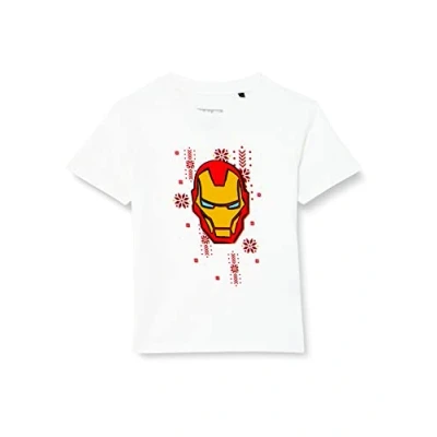 Bild av Marvel T shirt för pojkar, Vitt och blått, 14 �r