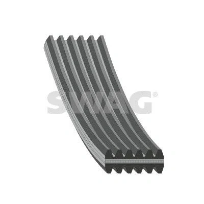 Bild av SWAG 55 93 4462 Courroie Poly V 1841 6 VOLVO: V70 2, S60 I, I