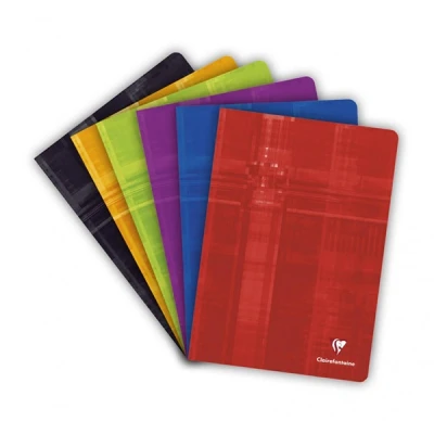 Bild av Skrivbok A4 linjerat 40 ark Clairefontaine 63125C 10st