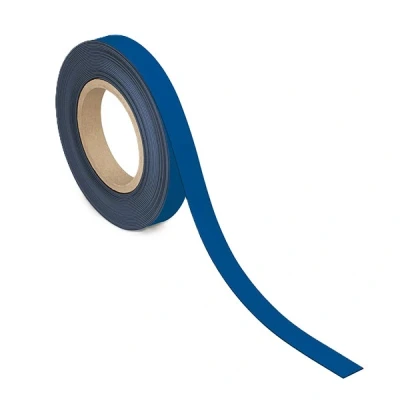 Bild av ​​​​​​​Magnettejp självhäftande (raderbar) 2cm x 10m Maul blå