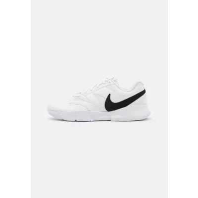 Bild av Nike Performance court LITE 4 All tennisskor, Storlek: 43, White/black/summit white Skinnimitation/textil