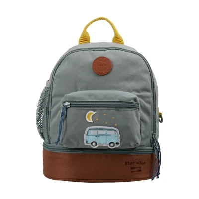 Bild av Lässig MINI Backpack Adventure BUS Ryggsäck för barn, Storlek: One Size, Cognac/olive