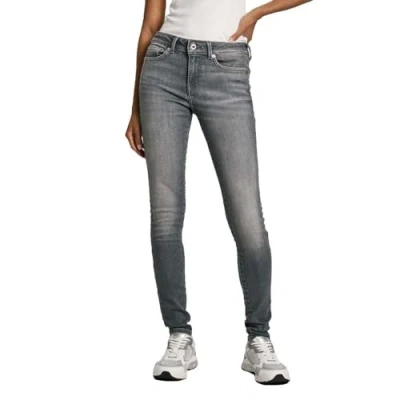 Bild av Pepe Jeans damjeans, Grå (Denim uh7), 27W x 30L