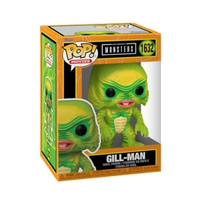 Bild av Funko POP! Movies: UM Gill Man Universal Monsters Vinylfigur för samlare Presentidé Leksaker barn och vuxna Skräckfans Modellfigur utställning