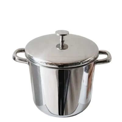 Bild av MasterClass gryta med lock 11 L, induktionssäker, rostfritt stål, silver