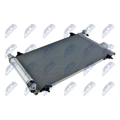 Bild av NTY CCS PE 006 Condenseur De Clim avec déshydrateur Aluminium CITROËN: C5 III Break, 3, II 5 portes, PEUGEOT: 407 Berline, SW, Coupe