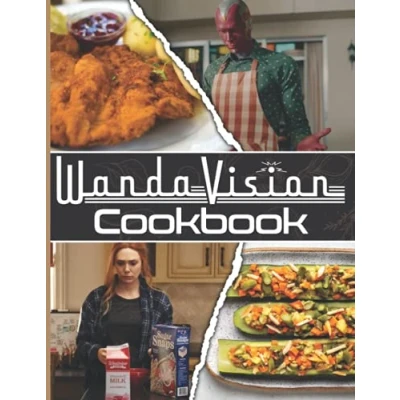 Bild av Wandavision Cookbook: Feel Good Recipes To Live Deliciously Wellness And Healing