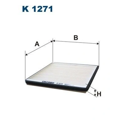 Bild av Filter, kupéventilation FILTRON K 1271