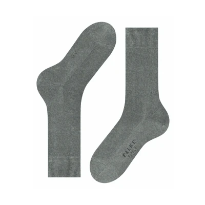 Bild av Falke Family Everyday Casual Strumpor, Storlek: 39 42, Light greymel
