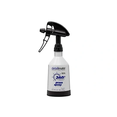 Bild av Detailmate tillverkad av Kwazar Mercury Super PRO+ 360 graders sprayflaska 0,5 liter, dubbel action Trigger, svart