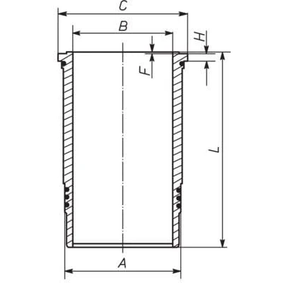 Bild av Cylinderhylsa Mahle 001 WN 21 01