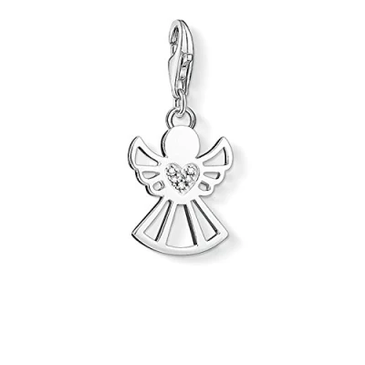 Bild av Thomas Sabo Damer berlock ängel charm klubb 925 sterlingsilver diamant DC0029 725 14