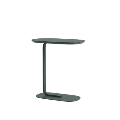 Bild av Muuto Relate sidetable Sidobord Dark Green L: 56,2 x H: 73,5 W: 34 cm