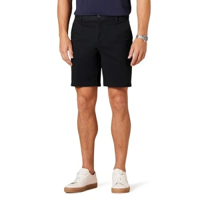 Bild av Amazon Essentials Herr Slim Fit 9&quot; Stretch Chino Short, Svart, 38