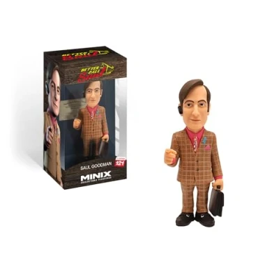 Bild av MINIX Goodman Figur Better Call Saul 12 cm samlarobjekt för utställning, presentidé barn och vuxna, TV filmfans MN12749