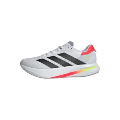 Bild av adidas För Män DURAMO SPEED 2 Running Shoes, Cloud White/Core Black/Lucid Red, 36 2/3 EU