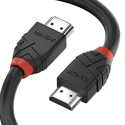 Bild av LINDY 36472 2 m High Speed HDMI kabel, Black Line