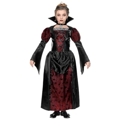 Bild av Widmann Barnkostym vampyr, klänning, dracula, maskeraddräkter, karneval, halloween
