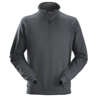 Bild av SWEATSHIRT 1/2ZIP STÅLGRÅ L Beijerbygg Byggmaterial