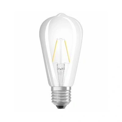 Bild av OSRAM LED lampa E27 2,5 W Rustica 827 klar