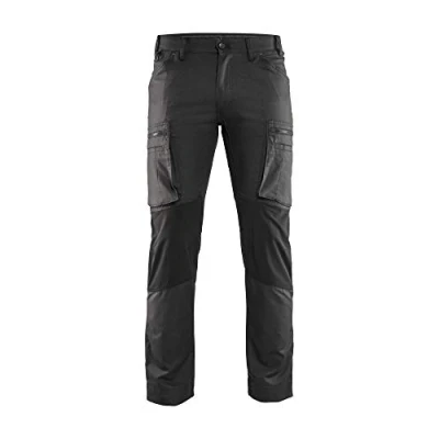 Bild av SERVICEBYXA 1459 1146 MED STRETCH MÖRKGRÅ/SVART C62 Beijerbygg Byggmaterial